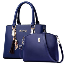 Load image into Gallery viewer, women bag Fashion Casual Contain two packages Luxury handbag Designer Shoulder bags new bags for women 2019 Composite bag bolsos