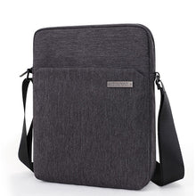 Load image into Gallery viewer, TINYAT Shockproof Men's Crossbody Bag pack hidden zipper Shoulder Bags for 9.7' pad Male Handbag Canvas Leather Messenger Bags