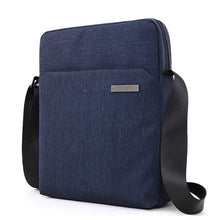 Load image into Gallery viewer, TINYAT Shockproof Men's Crossbody Bag pack hidden zipper Shoulder Bags for 9.7' pad Male Handbag Canvas Leather Messenger Bags