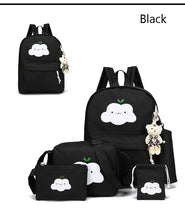 Load image into Gallery viewer, 2019 New Fashion Nylon Backpack Schoolbags School For Girl Teenagers Casual Children Travel Bags Rucksack Cute Cloud Printing